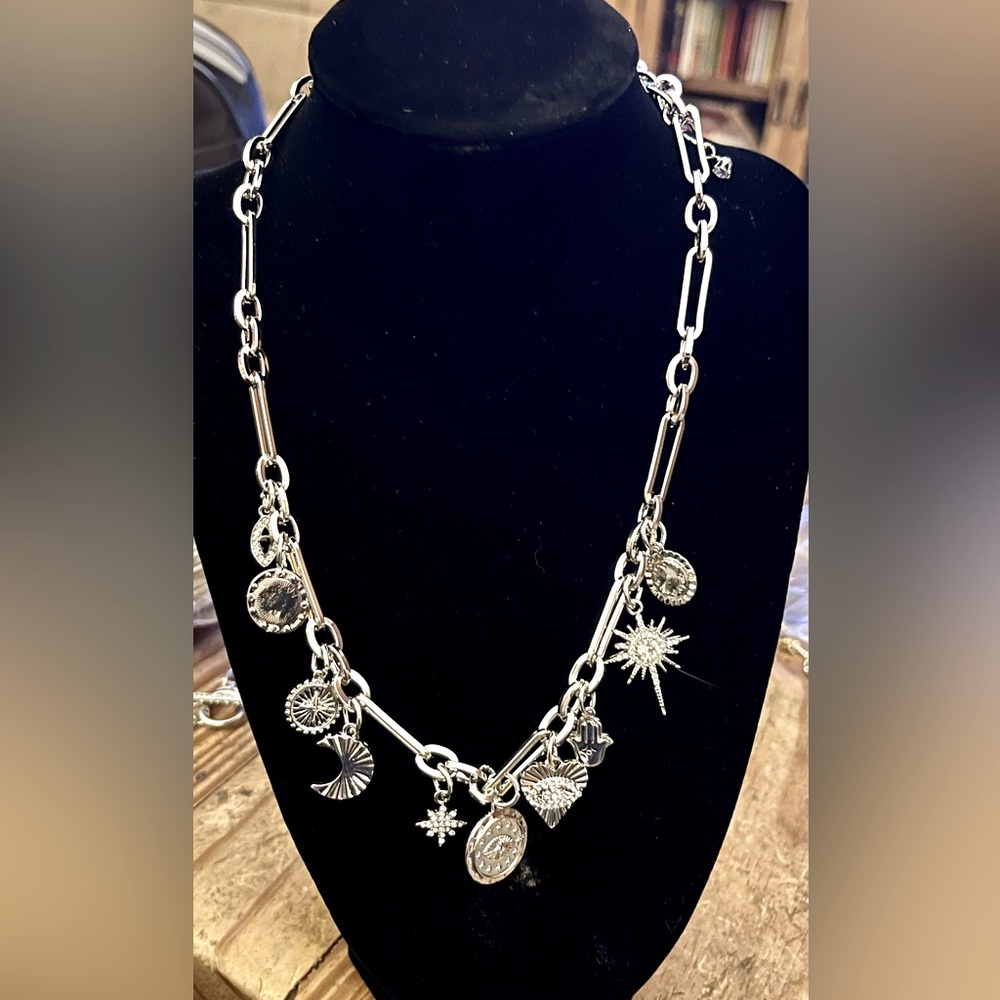NEVER WORN, WITH TAGS Lane Bryant Celestial Charm Single Strand Necklace